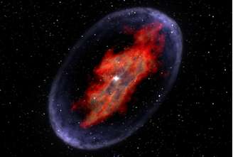 As supernovas ocorrem quando estrelas muito maiores que o nosso Sol ficam sem energia e combustível
