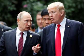 Trump e Putin conversam durante encontro no Vietnã
 11/11/2017    REUTERS/Jorge Silva