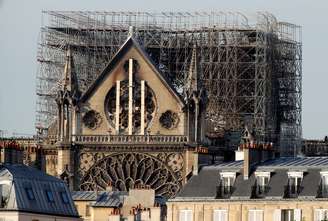 Catedral de Notre-Dame, em Paris, após incêndio
18/04/2019
REUTERS/Philippe Wojazer