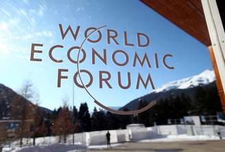 Logo do Fórum Econômico Mundial em Davos
20/01/2020 REUTERS/Denis Balibouse