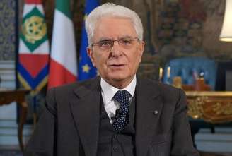 Presidente da Itália, Sergio Mattarella, durante raro pronunciamento televisionado 
27/03/2020
Palácio Presidencial/Divulgação via REUTERS
