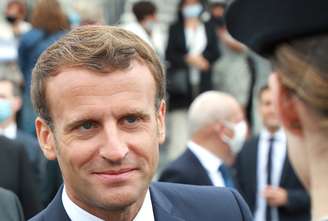 Presidente da França, Emmanuel Macron, em Paris
14/07/2020 Ludovic Marin/Pool via REUTERS