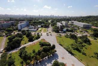 A Cidade Universitária da USP, na zona oeste de São Paulo.