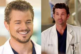 Eric Dane e Patrick Dempsey em 'Grey's Anatomy'