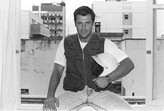 O ator Gerson Brenner em 1990.