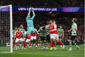 Arsenal e Sporting fizeram jogo tenso em Londres –