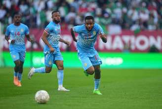 Jogadores do Congo em jogo