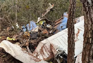 Avião cai em Mato Grosso do Sul e deixa dois mortos 