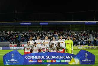 Jogadores do Red Bull Bragantino. 