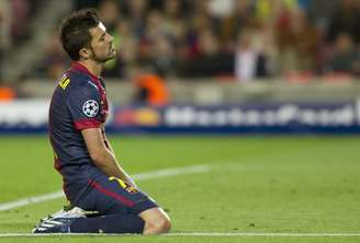 <p>Com a chegada de Neymar, David Villa deve perder ainda mais espaço dentro do elenco do Barcelona</p>