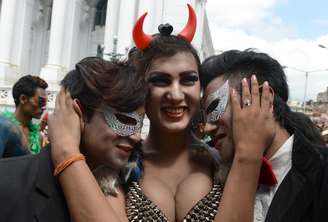 <p>Katmandu recebe nesta segunda-feira uma parada Gay</p>