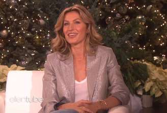 Gisele durante participação no 'The Ellen Show'.