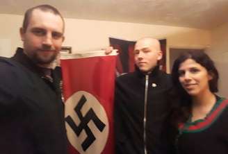 Darren Fletcher, Adam Thomas e Claudia Patatas eram membros do grupo abertamente racista e neonazista