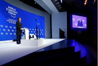 Jair Bolsonaro discursou no Fórum Econômico Mundial em Davos