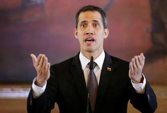 Autoproclamado presidente interino da Venezuela, Juan Guaidó
01/03/2019
REUTERS/Jorge Adorno