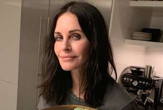 A atriz Courteney Cox, que interpreta Monica em 'Friends'.