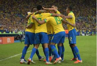 Confira a seguir a galeria especial do LANCE! com as imagens do jogo do título do Brasil na Copa América