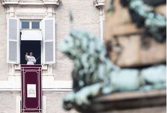 Papa Francisco durante audiência geral no Vaticano