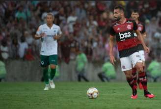 Thiago Maia na final da Taça Guanabara neste sábado (Foto: Alexandre Vidal / Flamengo)