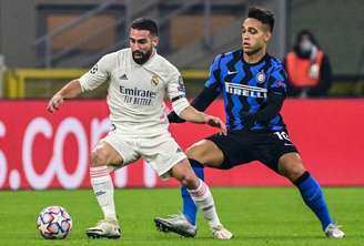 Inter de Milão e Real Madrid estiveram no mesmo grupo na última Champions League (Foto: MIGUEL MEDINA / AFP)