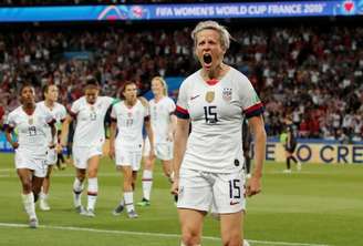 Megan Rapinoe, capitã da seleção norte-americana e principal estrela do time 