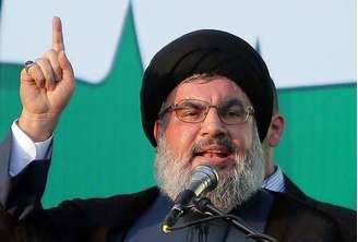 O líder do Hezbollah, Hassan Nasrallah