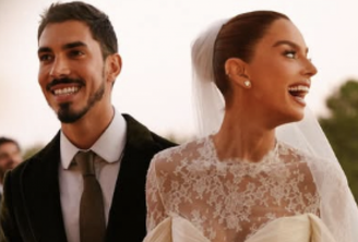 Gabriel David e Giovanna Lancelotti se casaram pela segunda vez