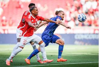 Isidro Pitta, jogador do Red Bull Bragantino. 