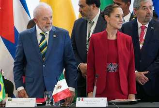 Lula e a presidente do México, Claudia Sheinbaum
