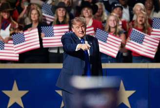 Trump participa da Convenção Nacional Republicana para as eleições de meio de mandato, em Dallas, Texas
9 de setembro de 2026
REUTERS/Jessica Koscielniak