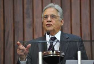 <p>Fernando Henrique Cardoso lamentou a morte de Eduardo Campos</p>