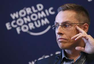 <p>Alexander Stubb participa do encontro anual do Fórum Econômico Mundial (WEF), em Davos, em janeiro de 2013</p>