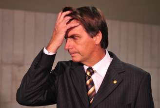 Deputado Jair Bolsonaro no Congresso