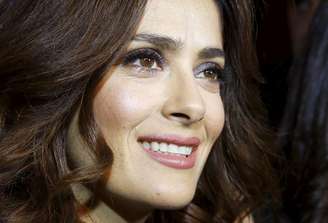 Atriz Salma Hayek concede entrevista à Reuters em Beirute. 27/04/2015.