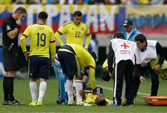 Valencia está fora do torneio após romper os ligamentos do joelho