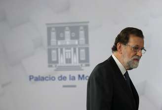 Primeiro-ministro da Espanha, Mariano Rajoy, no Palácio Moncloa, em Madri 01/10/2017 REUTERS/Sergio Perez