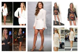 Vestidos curtos (Fotos: AgNews/Reprodução/Instagram)