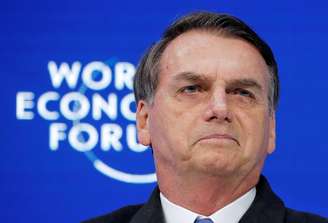 Bolsonaro durante discurso debate do Fórum Econômico Mundial de 2019