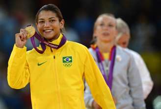 Sarah Menezes vai brigar por vaga na Seleção Brasileira na categoria até 52kg (Foto: AFP)