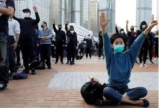 Manifestantes antigoverno protestam em Hong Kong
12/01/2020
REUTERS/Navesh Chitrakar