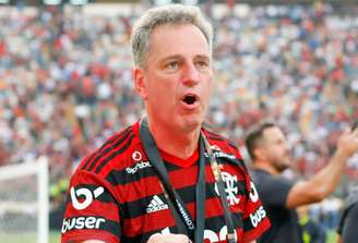 Rodolfo Landim é o atual presidente do Flamengo (Foto: Ricardo Moreira/Zimel Press)