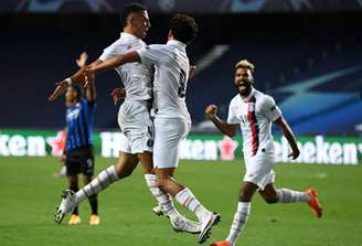 PSG não desistiu e conseguiu virada incrível no final do jogo (Foto: DAVID RAMOS / POOL / AFP)