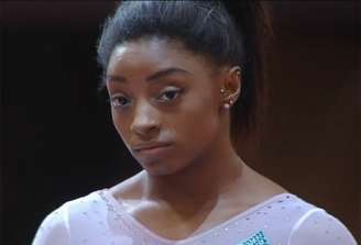 Simone Biles errou na primeira apresentação na Olimpíada de Tóquio (Foto: Reprodução)