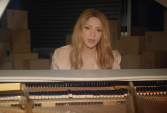 Shakira em novo clipe lançado após divórcio