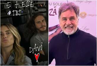 Carolina Dieckmann e Marcos Frota são pais de Davi —