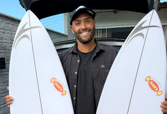 Jadson André está na competição em Santa Catarina