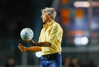 Renato Gaúcho em partida do Vasco contra o Botafogo