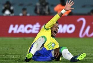 Na última vez que Neymar defendeu a  Seleção Brasileira, sofreu ruptura do LCA
