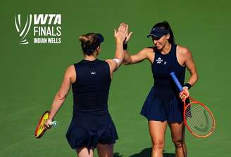 Luisa Stefani e Gabriela Dabrowski estrearam com vitória no US Open.