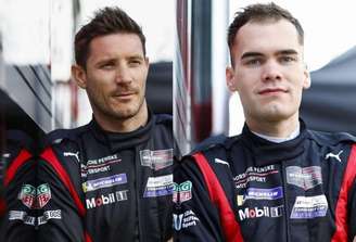 Kévin Estre e Laurin Heinrich para as 24 Horas de Daytona